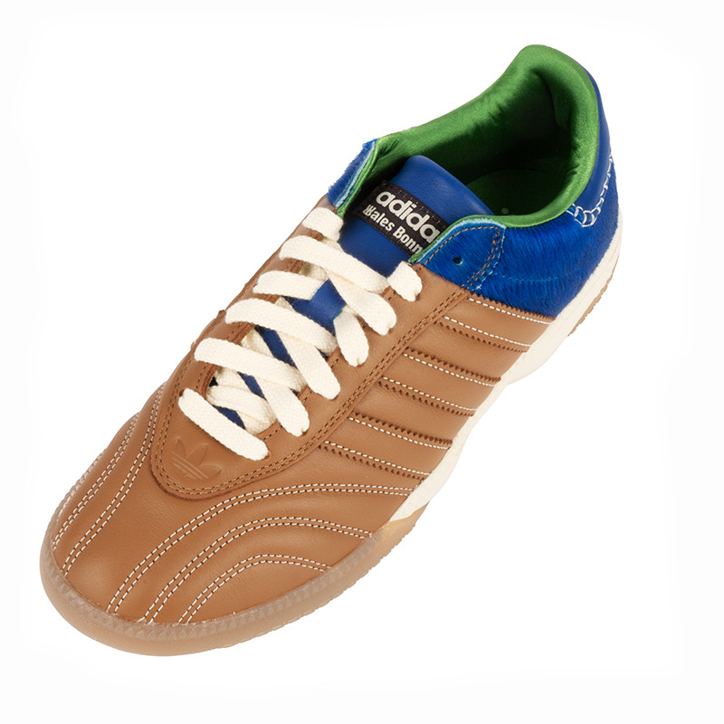 Adidas x Wales Bonner Blue Pony Hair Samba Sneaker Alan Bilzerian