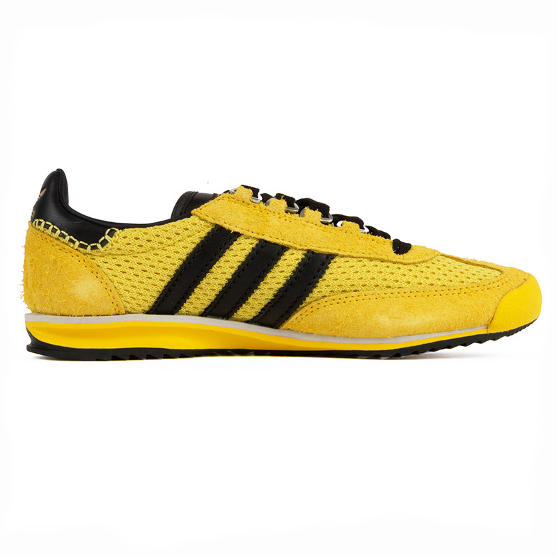 Adidas x Wales Bonner SL76 Yellow Mesh Sneakers| Alan Bilzerian