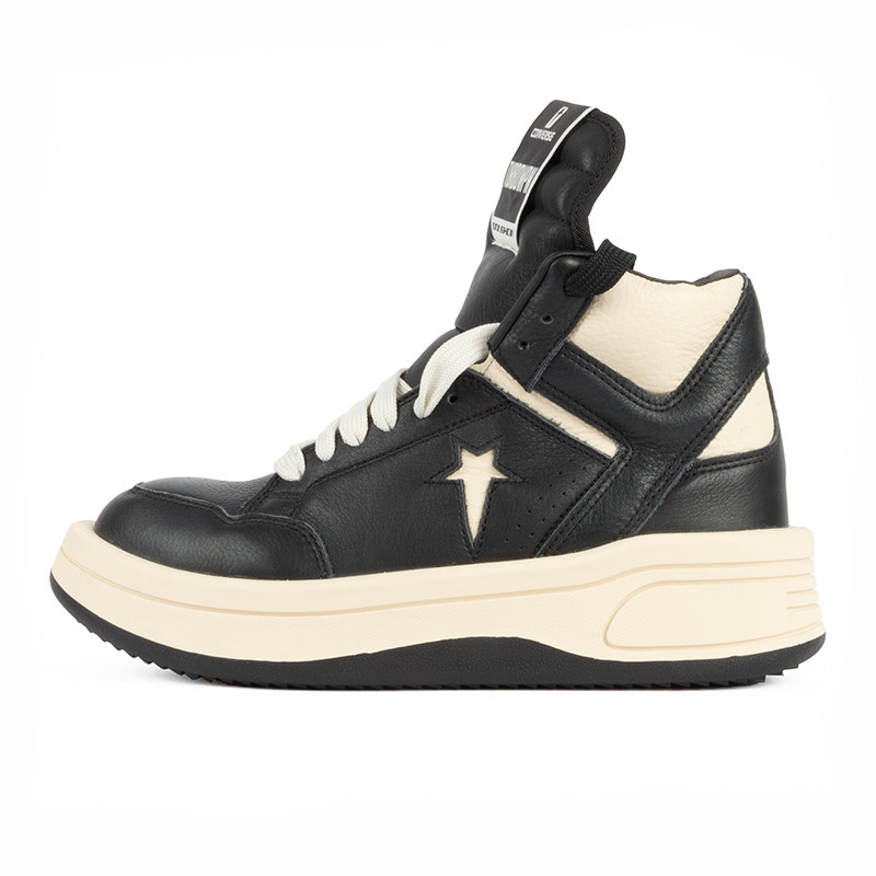 Converse x Rick Owens Turbowpn Sneakers Black/Natural | Alan Bilzerian