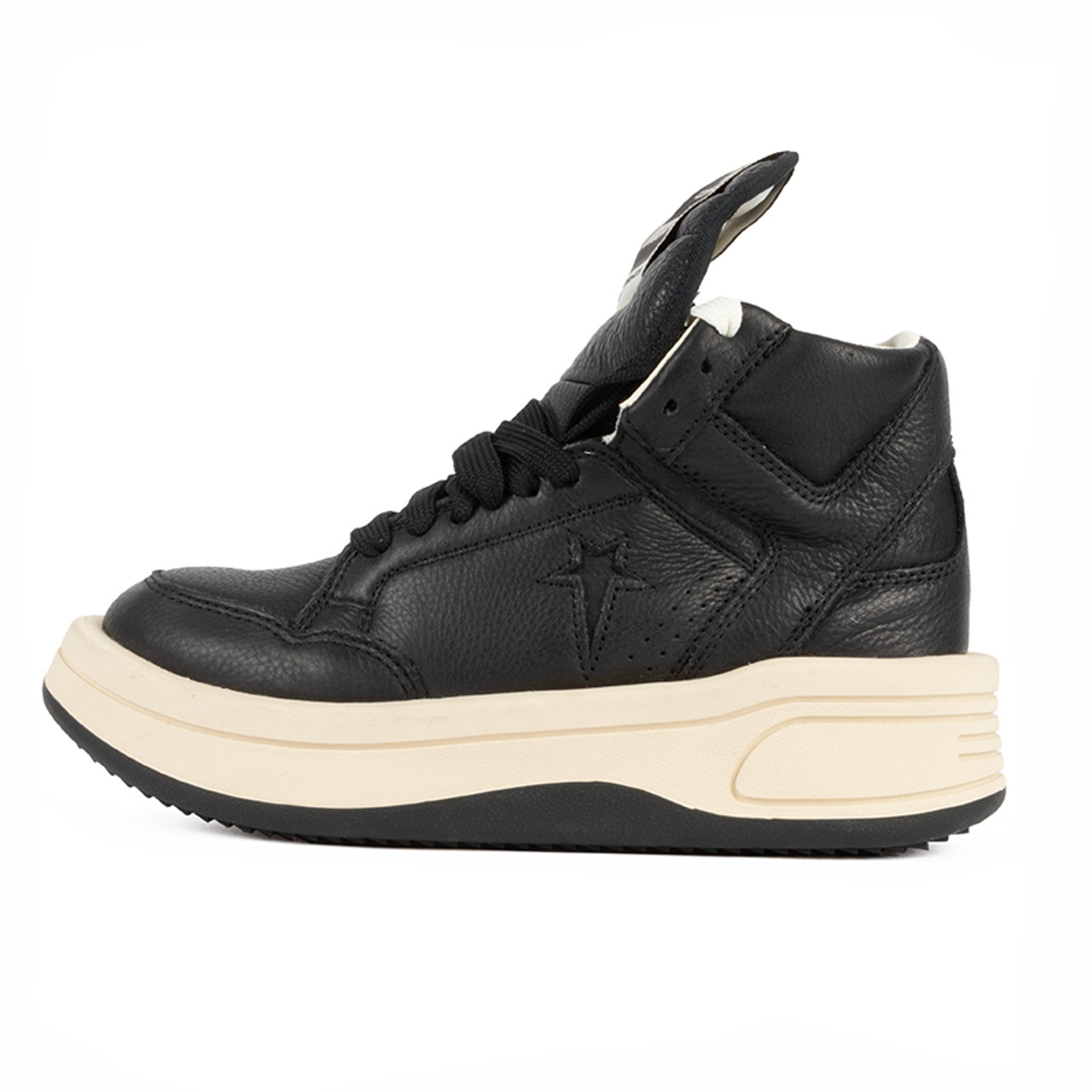 ★送関込み★Rick Owens x Turbowpn sneakers high top Converse x Rick Owens Turbowpn Sneakers Black/Natural | Alan