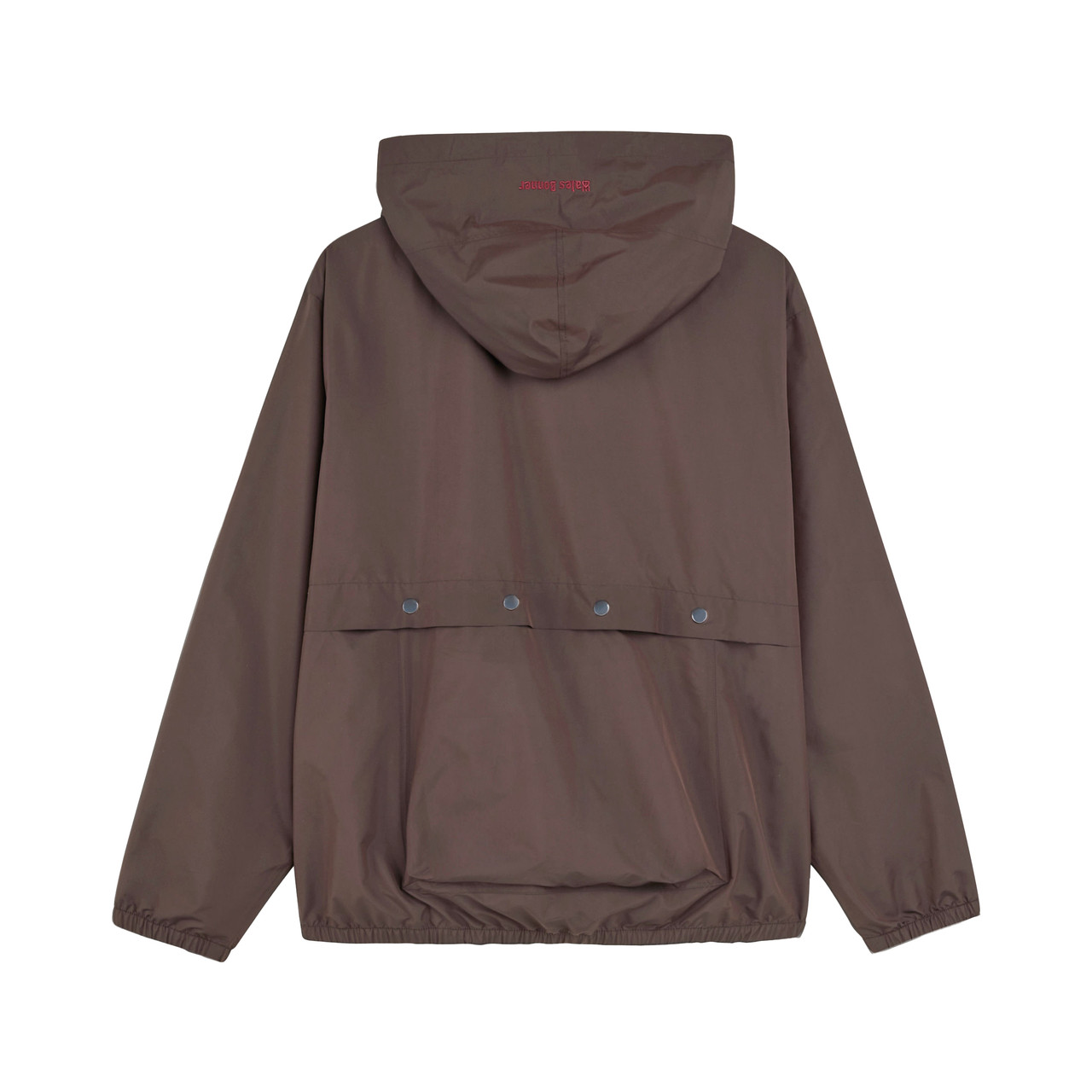 Wales Bonner Brown Anorak Hoodie | Alan Bilzerian