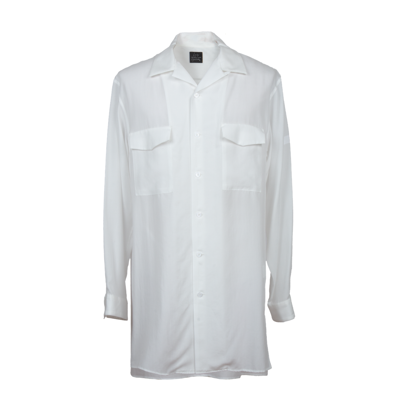 Yohji Yamamoto Flap Pocket Long Dress Shirt