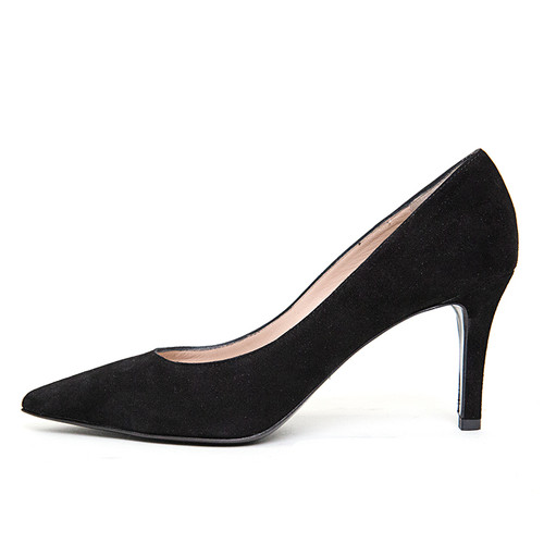 Suede Pump
