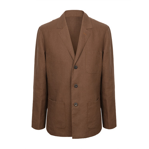 Washed Linen Sport Jacket