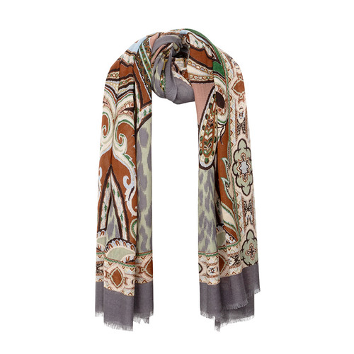 Paisley Wool Scarf