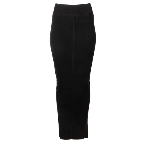Rick Owens Calf Length Godet Skirt | Alan Bilzerian