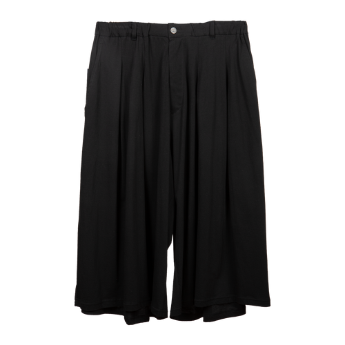 Double Front Dart Wide Shorts 