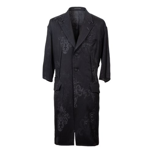 Cotton Jacquard Coat