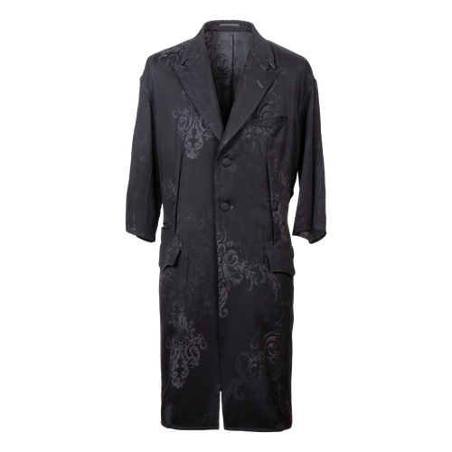 Cotton Jacquard Coat
