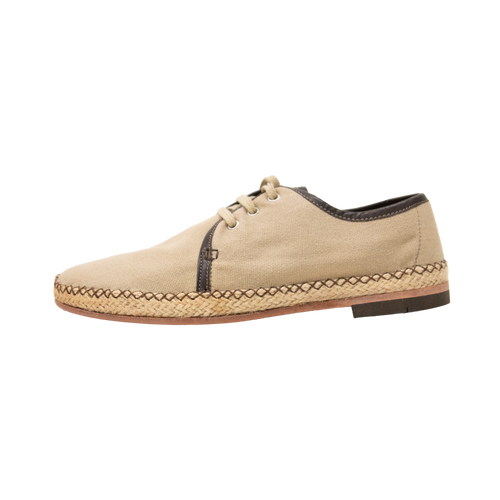 Linen Espadrilles Derby 