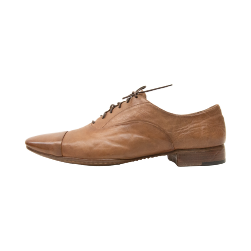 Caramel Cap Toe Lace-up Shoe