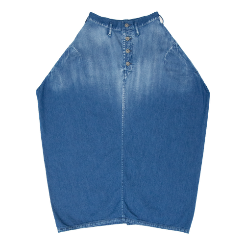 Indigo U-side Skirt 