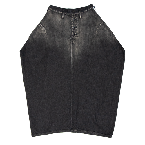 Black U-side Skirt 