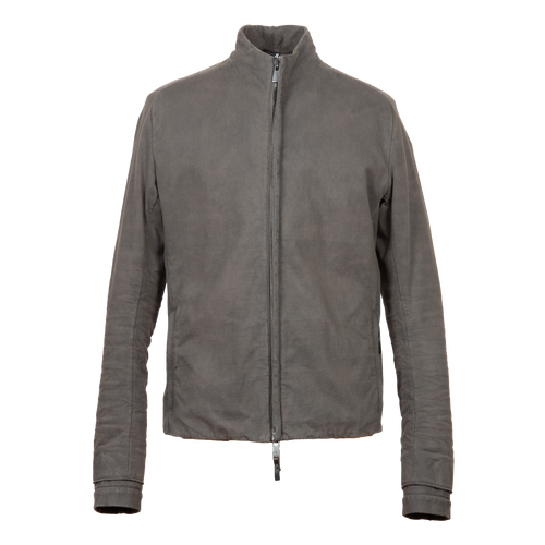 Grey Jersey Zip Jacket 