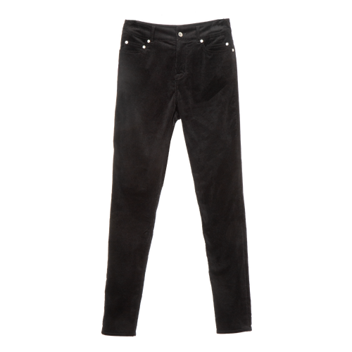 Black Corduroy Detroit Cut Pants