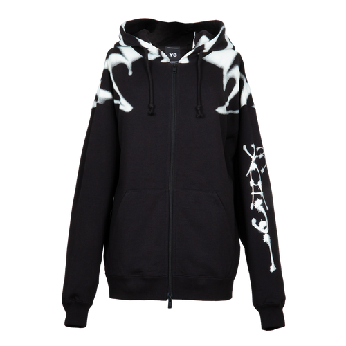 Spray Paint Zip Up Hoodie 