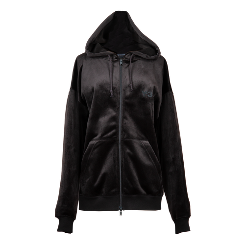 Velvet Zip Up Hoodie 