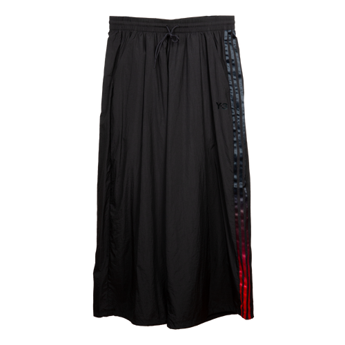 Gradient Red Stripe Wide Track Pants