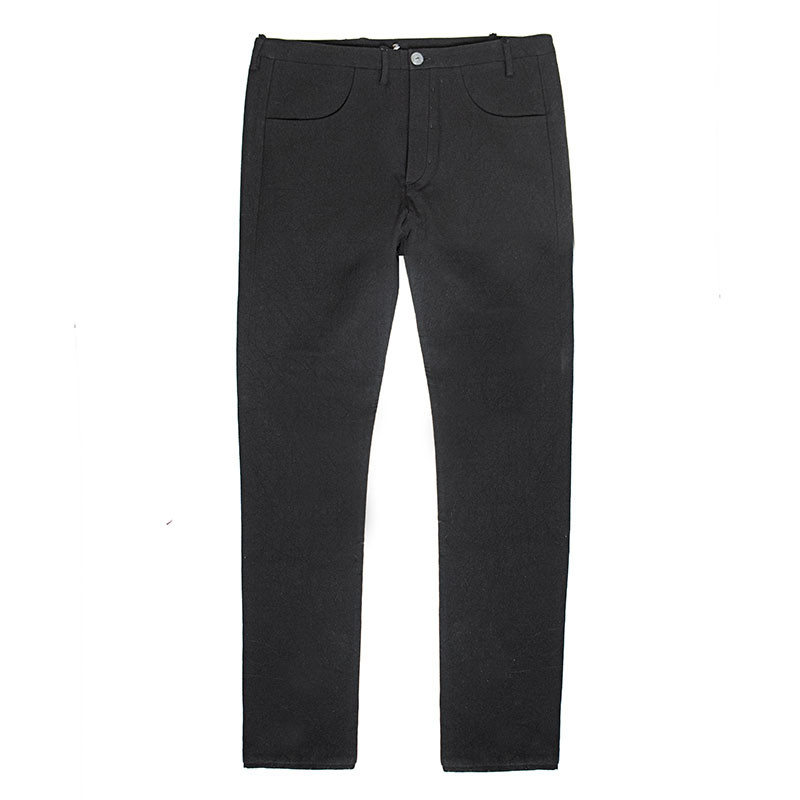 Label Under Construction Warm Grey Linen Trouser | Alan Bilzerian