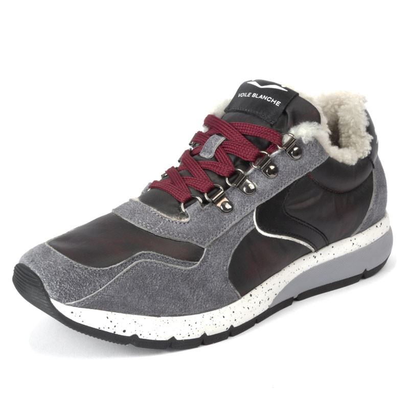 Grey Lenny Hook Fur Sneaker