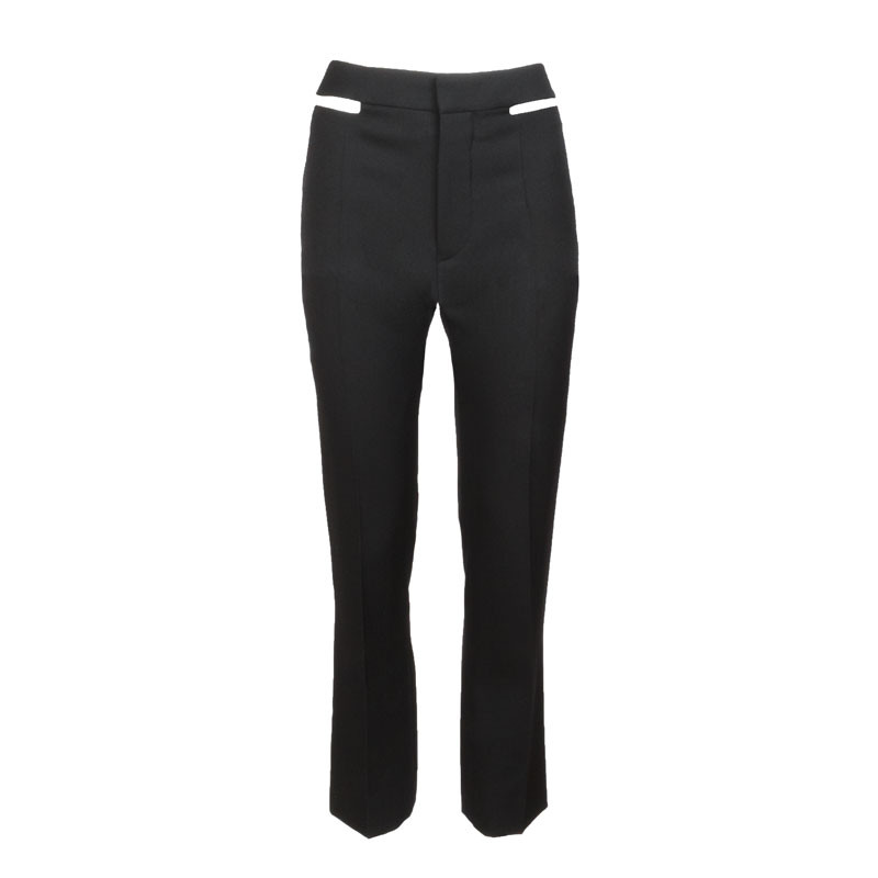 Haider Ackermann Black Cut Out Trousers for Women | Alan Bilzerian