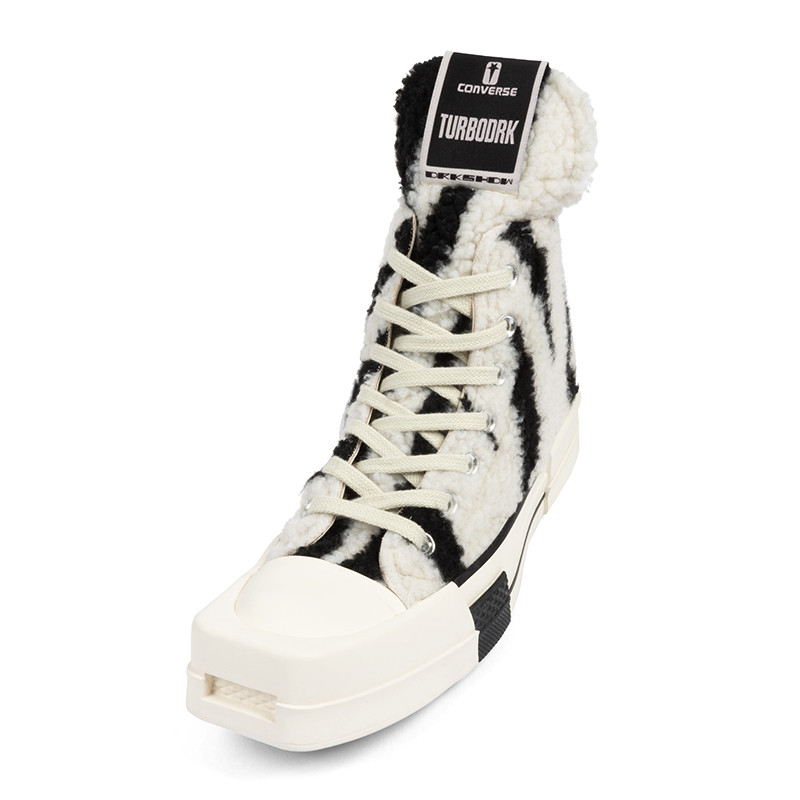 TURBODRK Zebra Chuck 70 Hi Sneakers