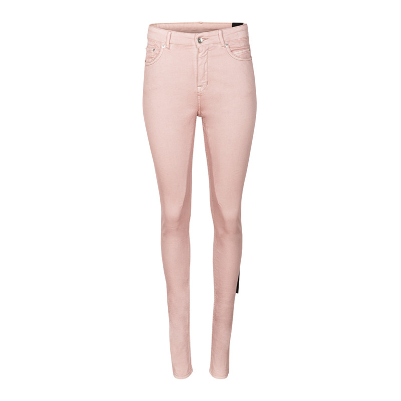 Faded Pink Detroit Cut Jeans