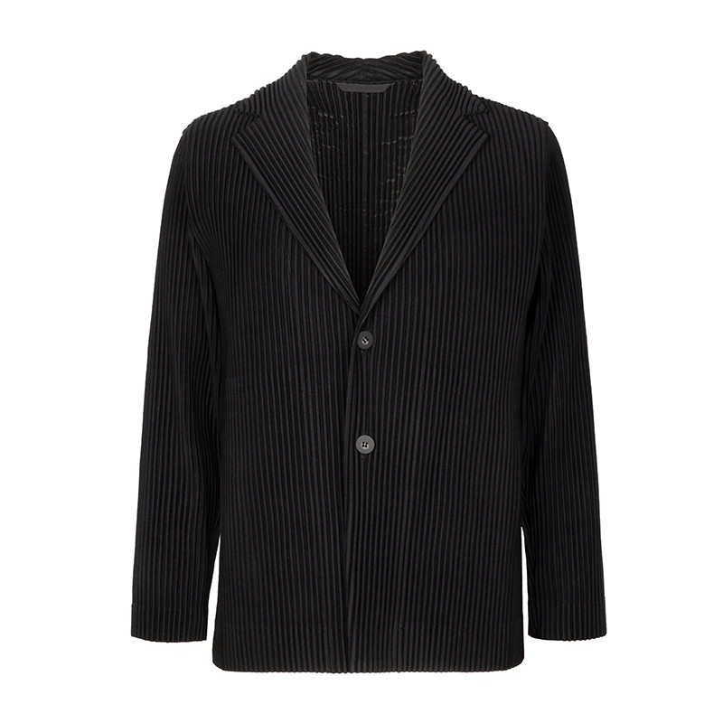 Homme Plisse Issey Miyake Basic Single-Breasted Jacket | Alan