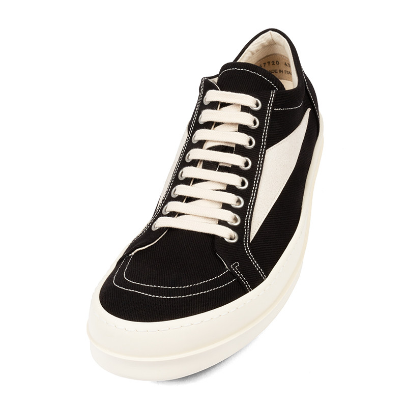 Black Canvas Vintage Sneakers