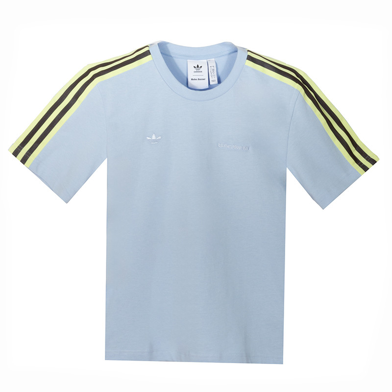 Wales Bonner X Adidas Blue T-Shirt | Alan Bilzerian