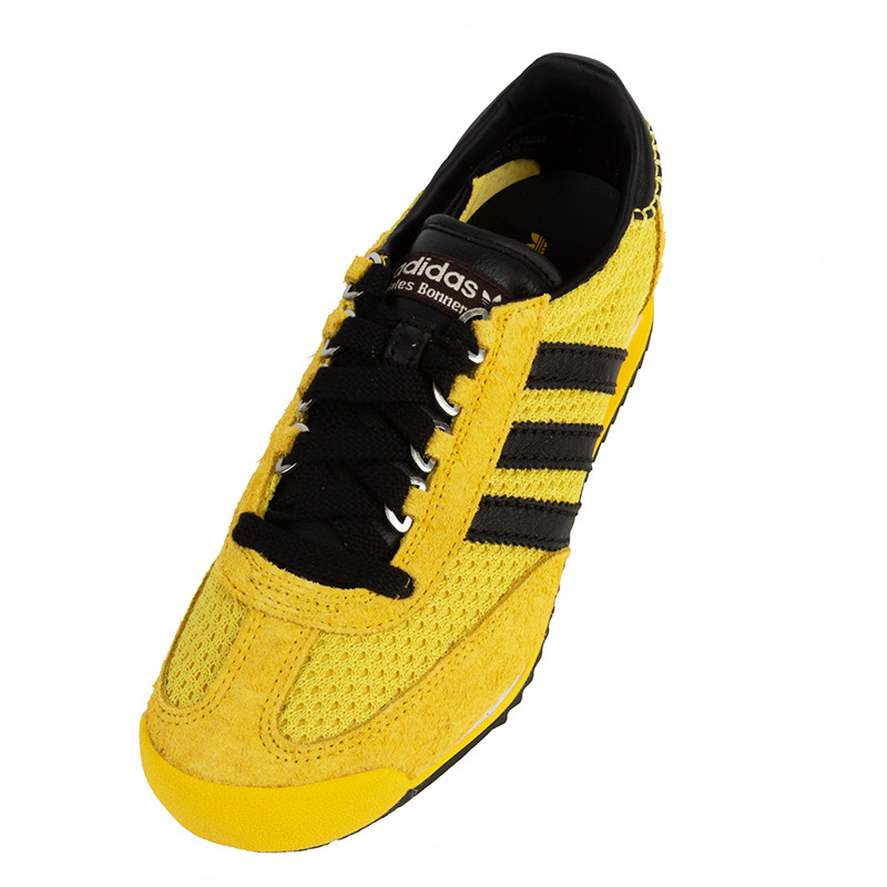 Adidas x Wales Bonner SL76 Yellow Mesh Sneakers| Alan Bilzerian