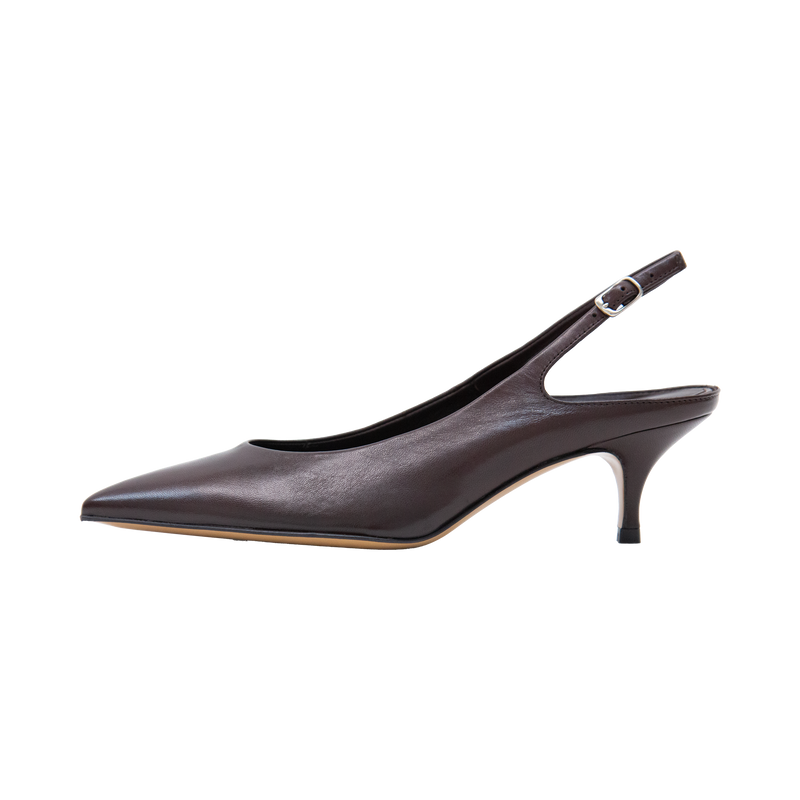 Bordeaux Sling-Back Point Toe Pump