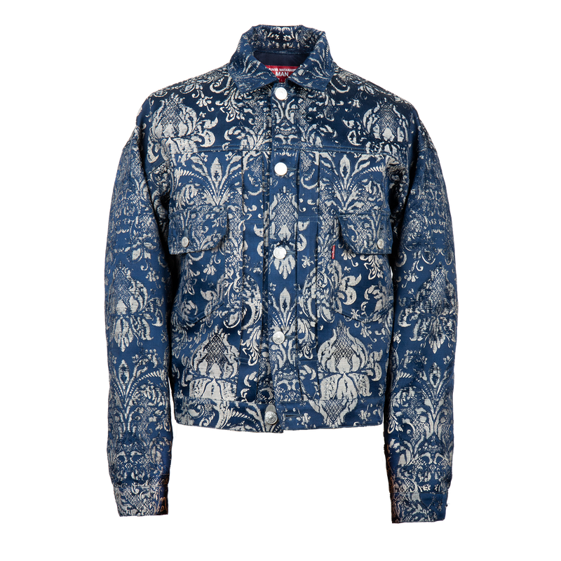 Jacquard Trucker Jacket 