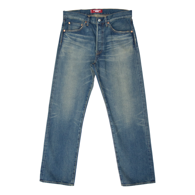 Selvedge Ghost Patch Pocket Jeans 