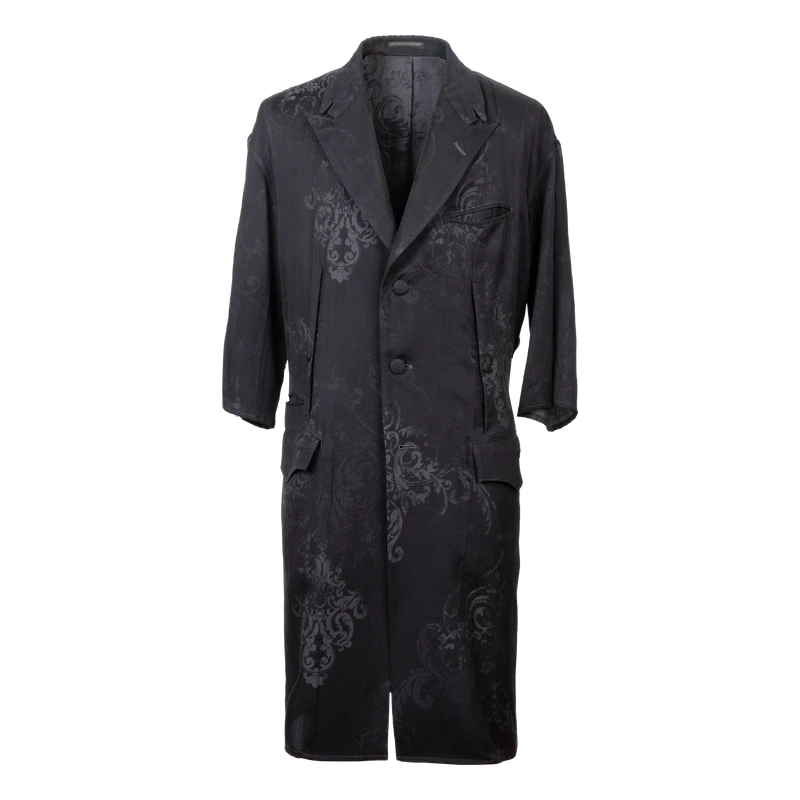 Cotton Jacquard Coat