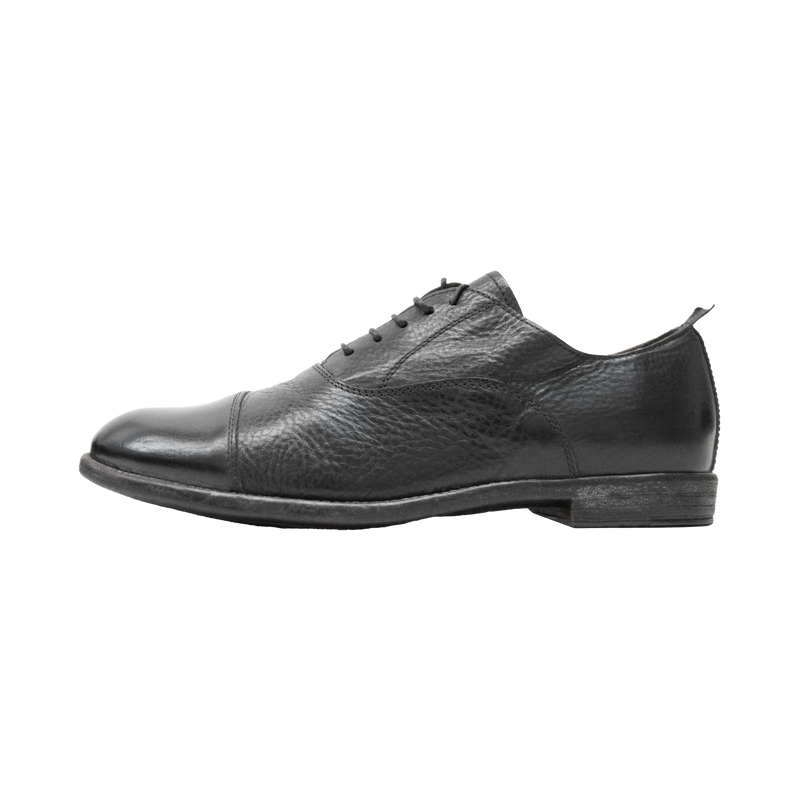 Black Cap Toe Oxford Shoe