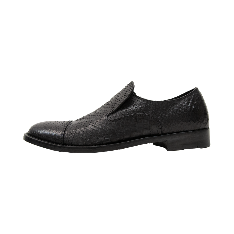 Anthracite Snake Slip-on