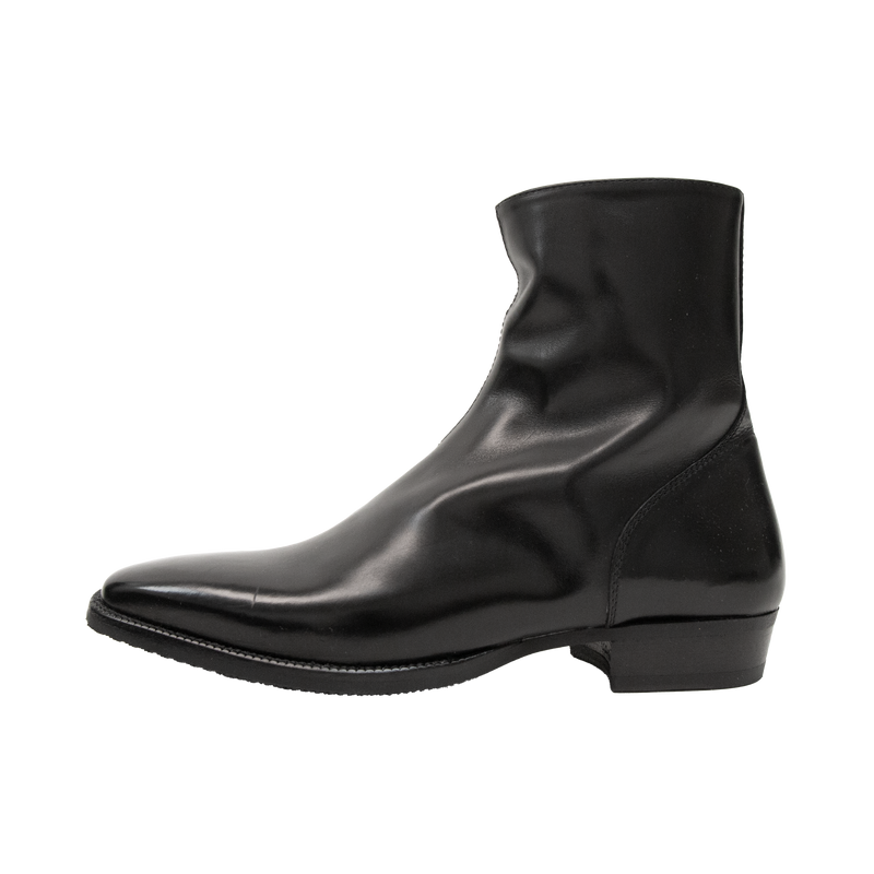 Black Side Zip Ankle Boot 