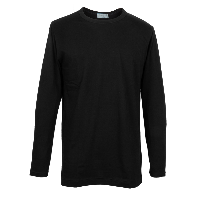 Black Crew Neck L/S Tee