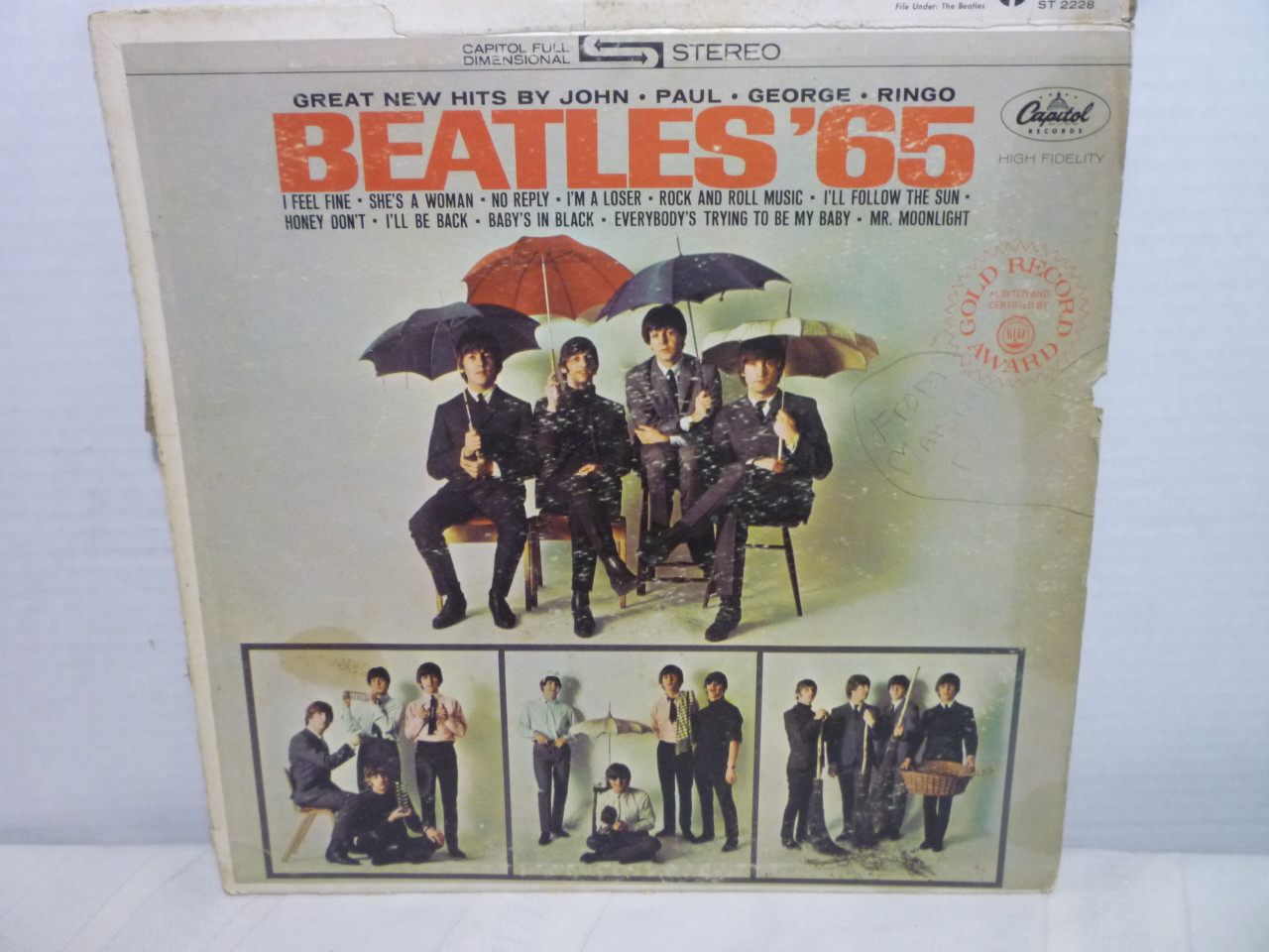Beatles - '65 Vinyl LP Record Apple Reissue