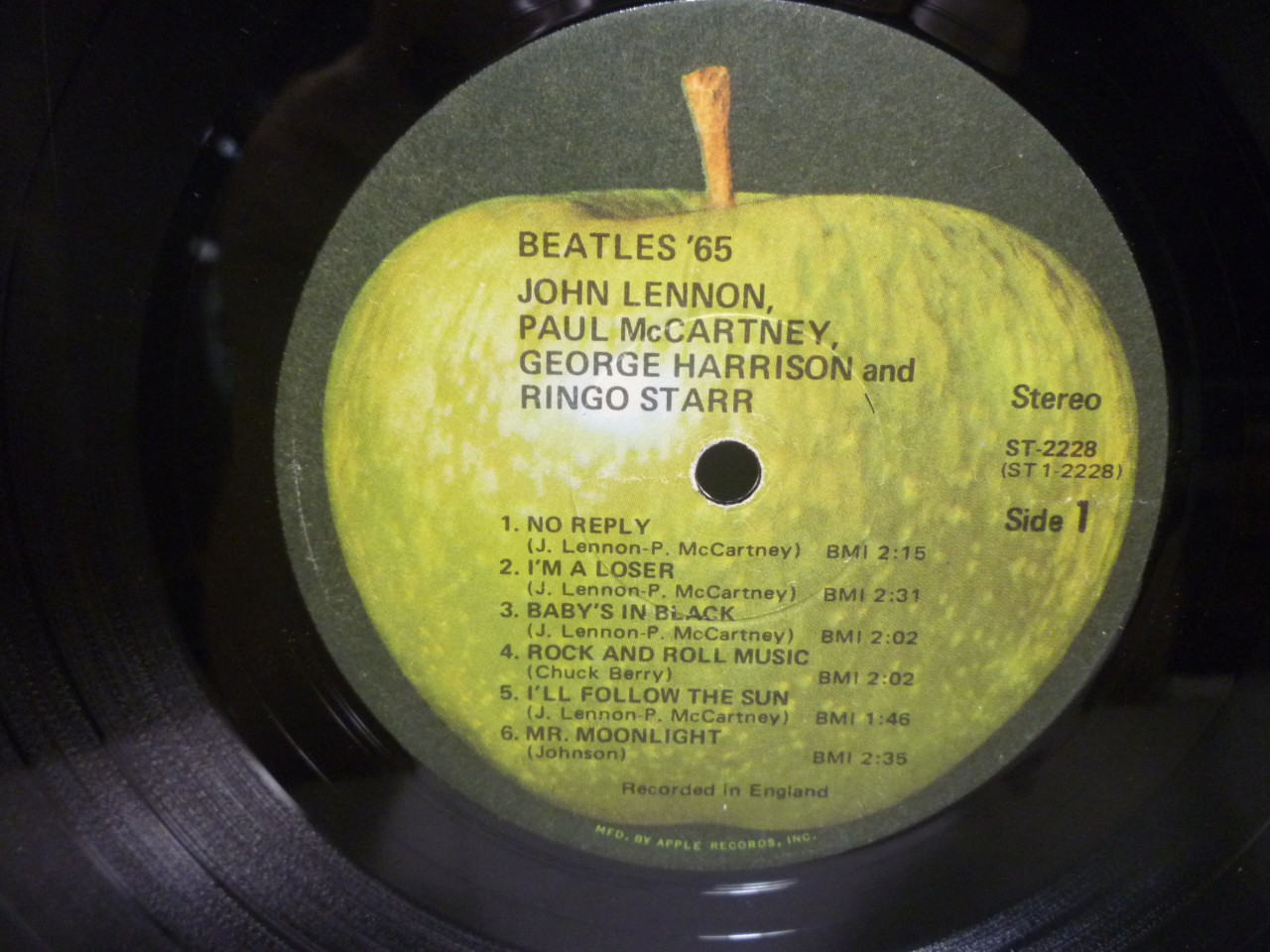 Beatles - '65 Vinyl LP Record Apple Reissue