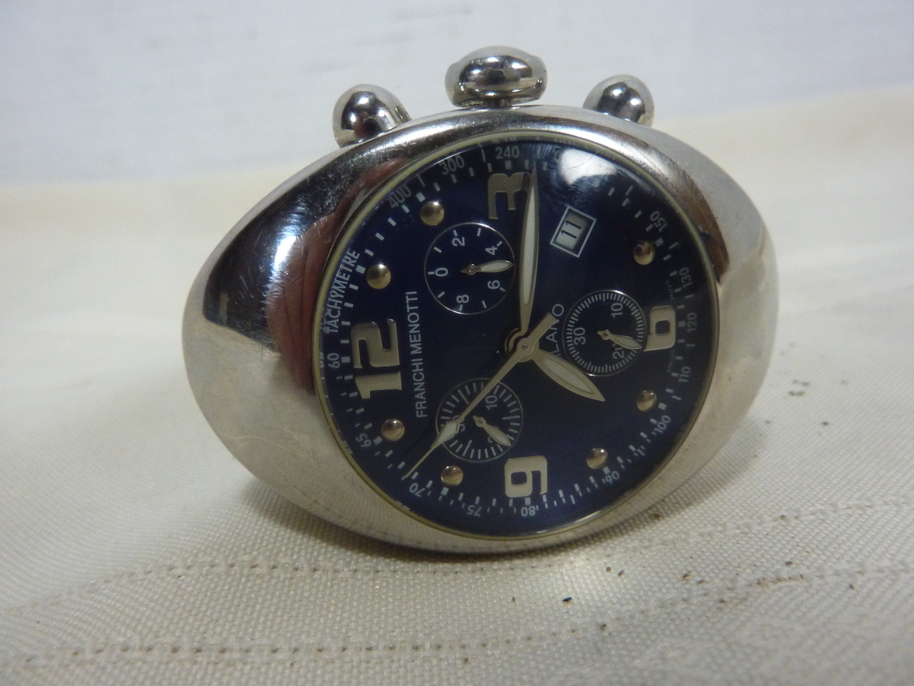 Franchi Menotti Miland 9001 Ladies Stainless Steel Chronograph 