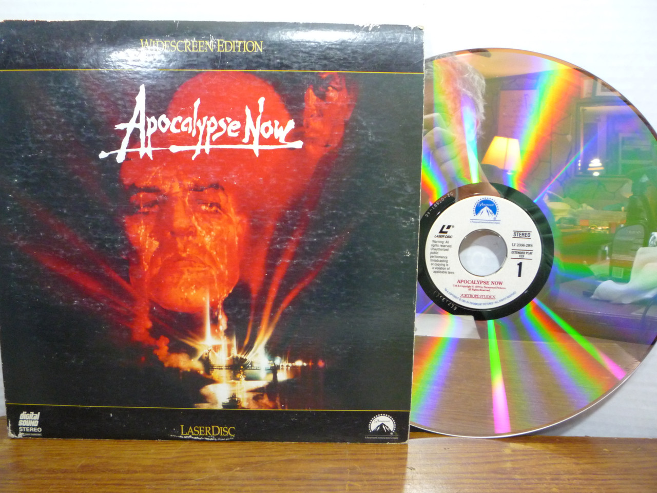 Apocalypse Now Movie on Laserdisc Wide Screen Edition