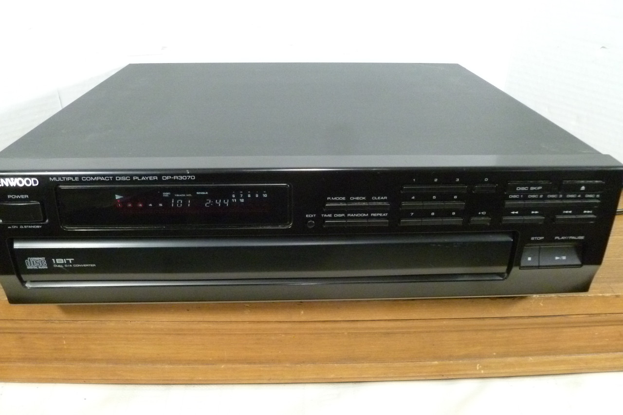 Kenwood 5 Disc CD Player Changer DP-R3070 Serviced