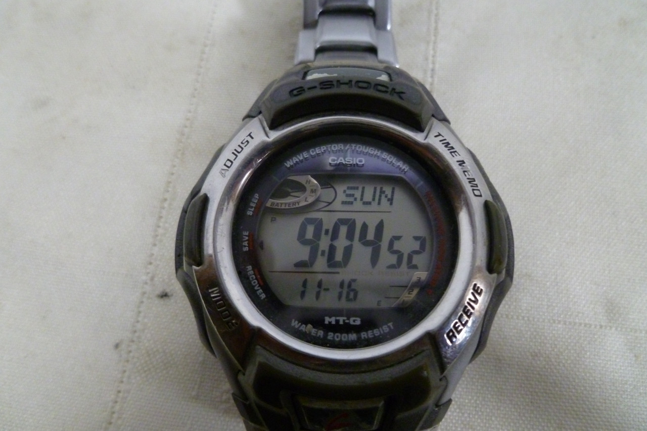 Casio G-Shock MTG-900 Solar Atomic Watch Men