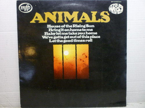 The Animals " The Most Of " UK Import Vinyl LP record Album