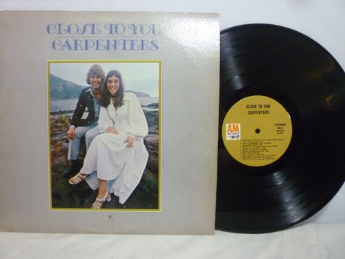 The Carpenters Close to You Vinyl LP Record