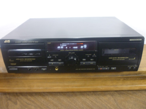 JVC Dual cassette tape deck TD-W254 w/ Auto reverse