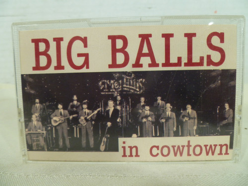 Mel Tillis and The Statesiders - Big Balls in Cowtown Cassette tape