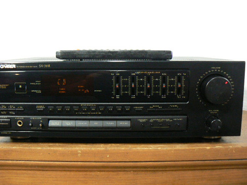 Pioneer Stereo Receiver SX-311R w/ Remote  Phono Input Tested